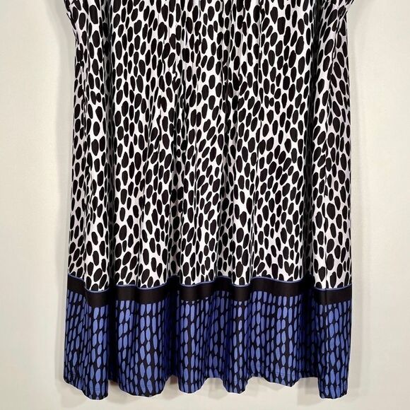 BLACK & WHITE PERCEPTIONS WOMAN SLEEVELESS DRESS 3X - Picture 4 of 10